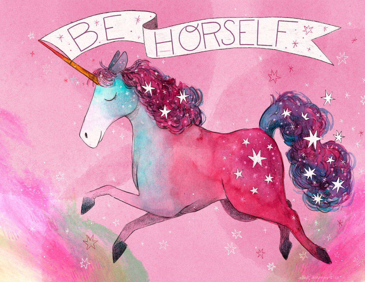 BE HORSELF! 🦄✨